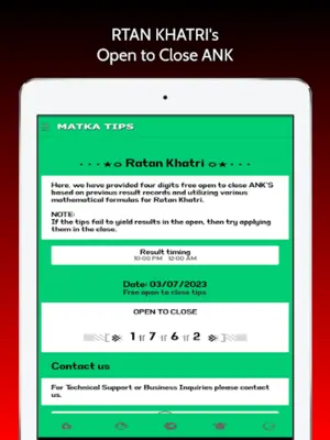 Matka Tips Satta Kalyan App android App screenshot 6